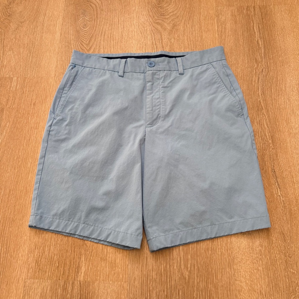 Vineyard Vines On-The-Go Short Men‎ 30 Blue OTG Performance Cotton Blend Stretch
